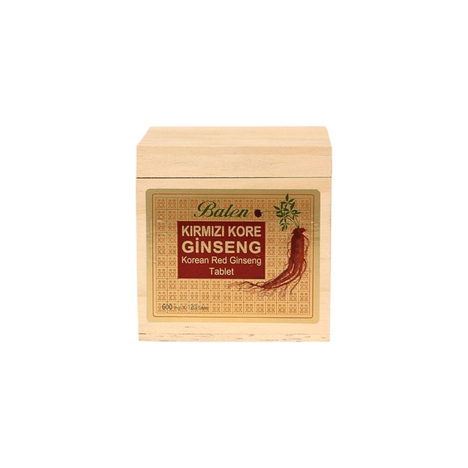 

Balen Red Korean Ginseng Extract Tablet Supplement Food