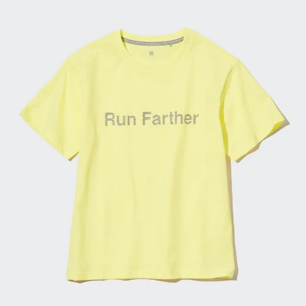 

Футболка Uniqlo Kids Ultra Stretch Dry-ex Crew Neck Short Sleeved, желтый