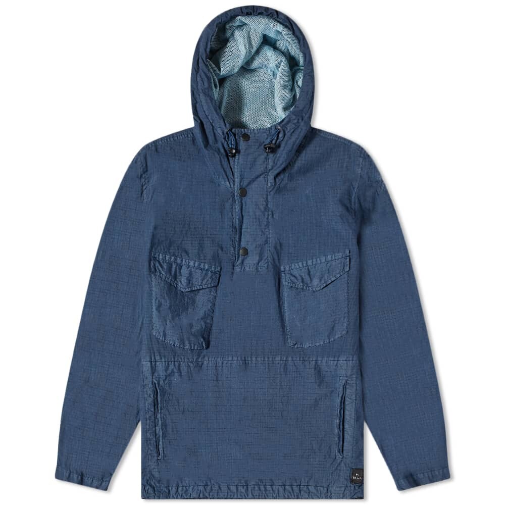 

Куртка с нейлоновой молнией из рипстопа Paul Smith, Серый