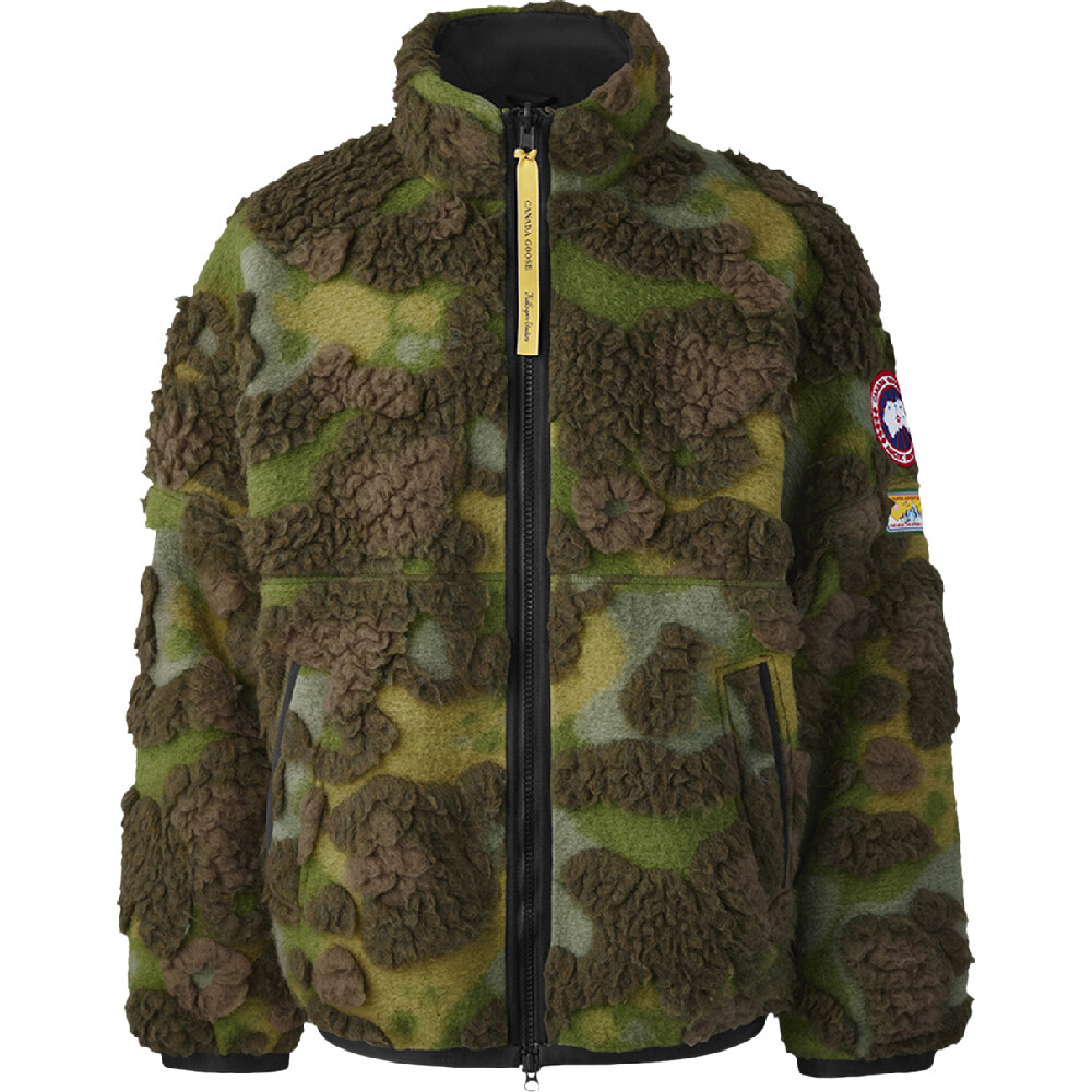 

Куртка Canada Goose x KidSuper unisex Reversible Fleece, темно-зеленый