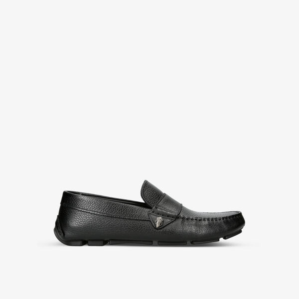 

Кожаные лоферы stirling с орлом Kurt Geiger London, черный