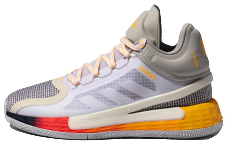 

Баскетбольные кроссовки Adidas D Rose 11 Белое Золото Индиго
