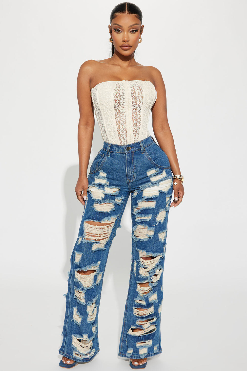 

Джинсы Fashion Nova RH09261FN, синий