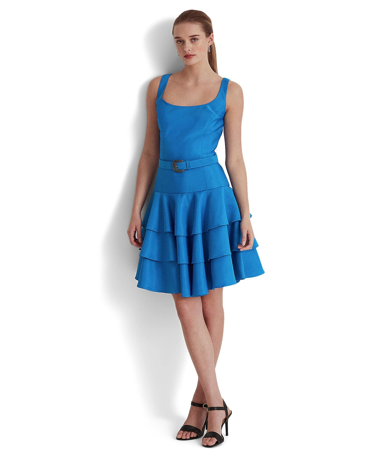 

Платье LAUREN Ralph Lauren, Belted Faille Cocktail Dress