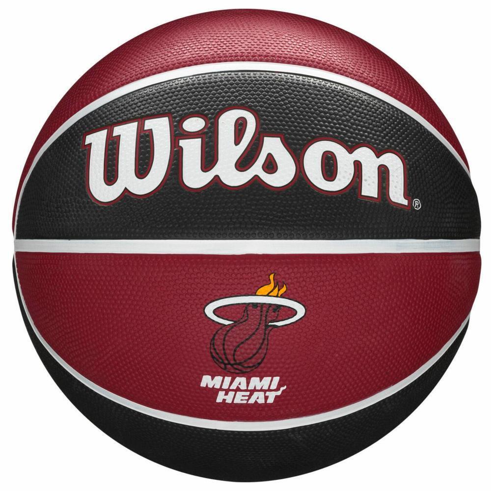 Баскетбол NBA Tribute Miami Heat WILSON, черный/бордо/черный – купить из-за  границы через сервис «CDEK.Shopping»