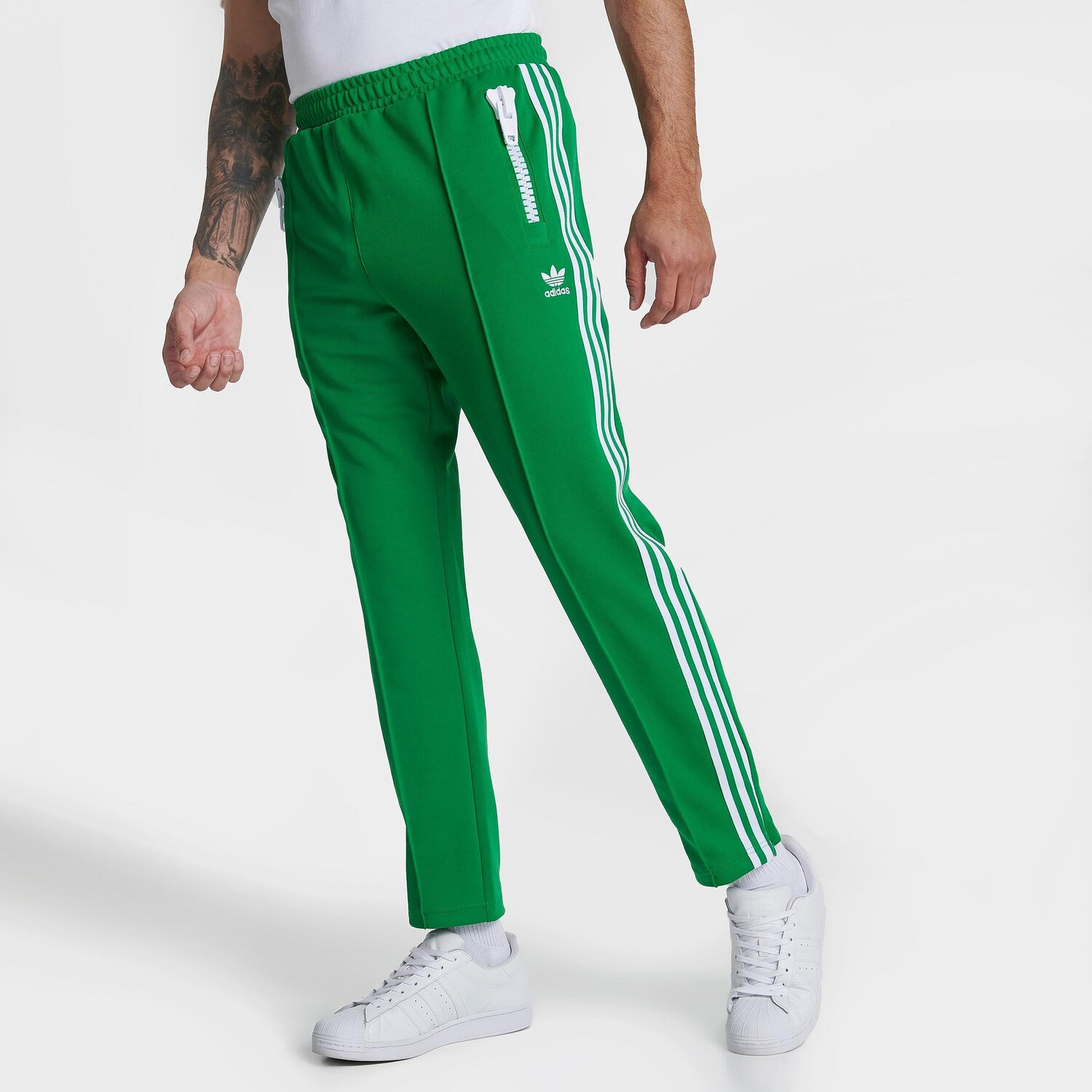 

Спортивные брюки adidas Originals x Jeremy Scott с большой молнией, зеленый