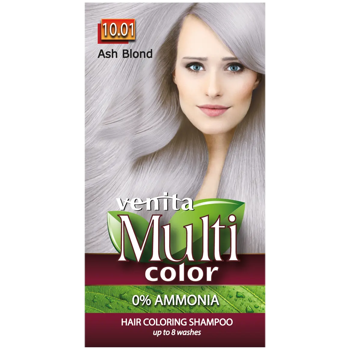 

Venita Multi Color шампунь-краска для волос 10.01 пепельно-русый, 40 г