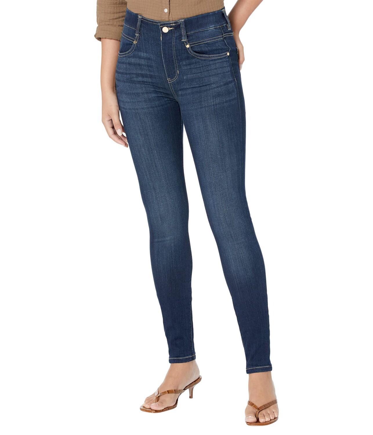 

Джинсы Liverpool, Gia Glider Pull-On Skinny Jeans 32" in Payette