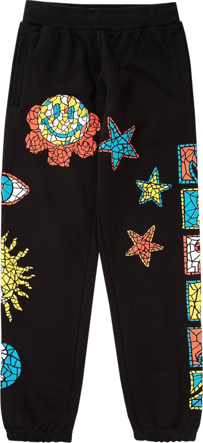 

Спортивные брюки Market Smiley Mosaic Sweatpants 'Black', черный