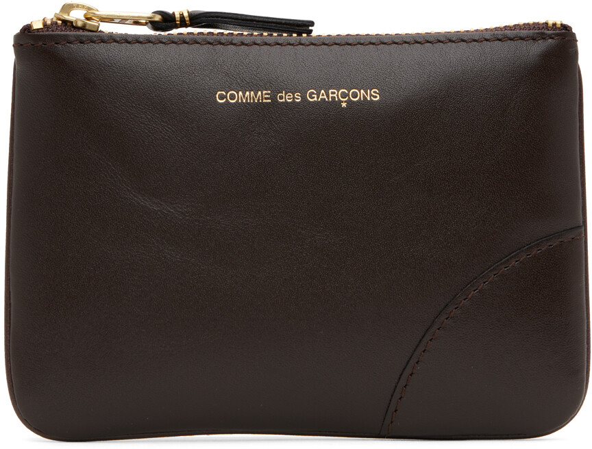 

Коричневый классический клатч Comme des Garçons Wallets