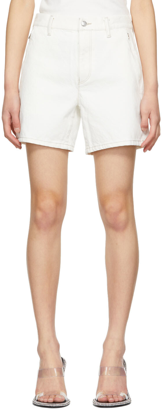 

Шорты для мальчиков с невидимой молнией Off-White Alexander Wang