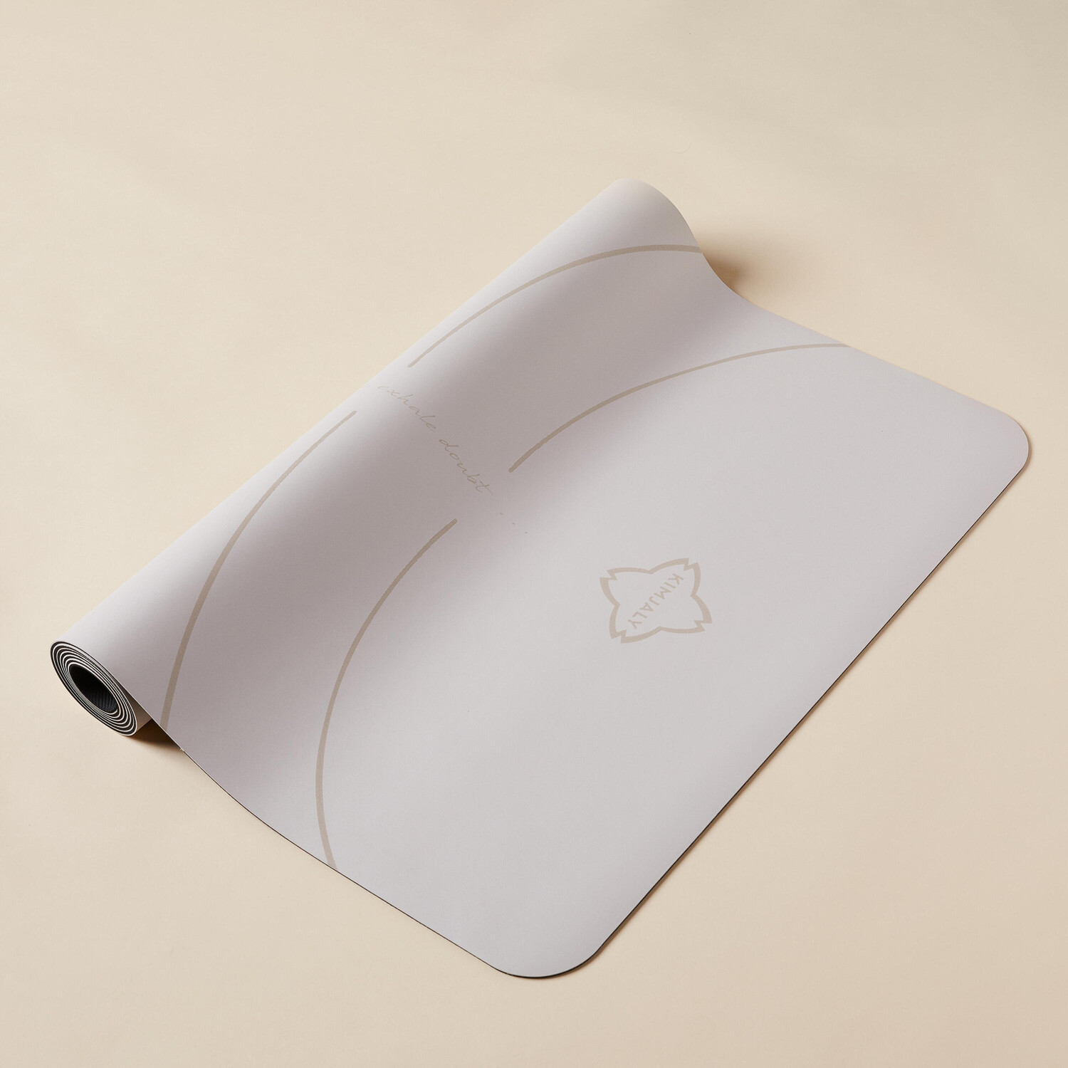

Коврик для йоги Grip+ 185 см × 65 см × 3 м бежевый KIMJALY, бежевый