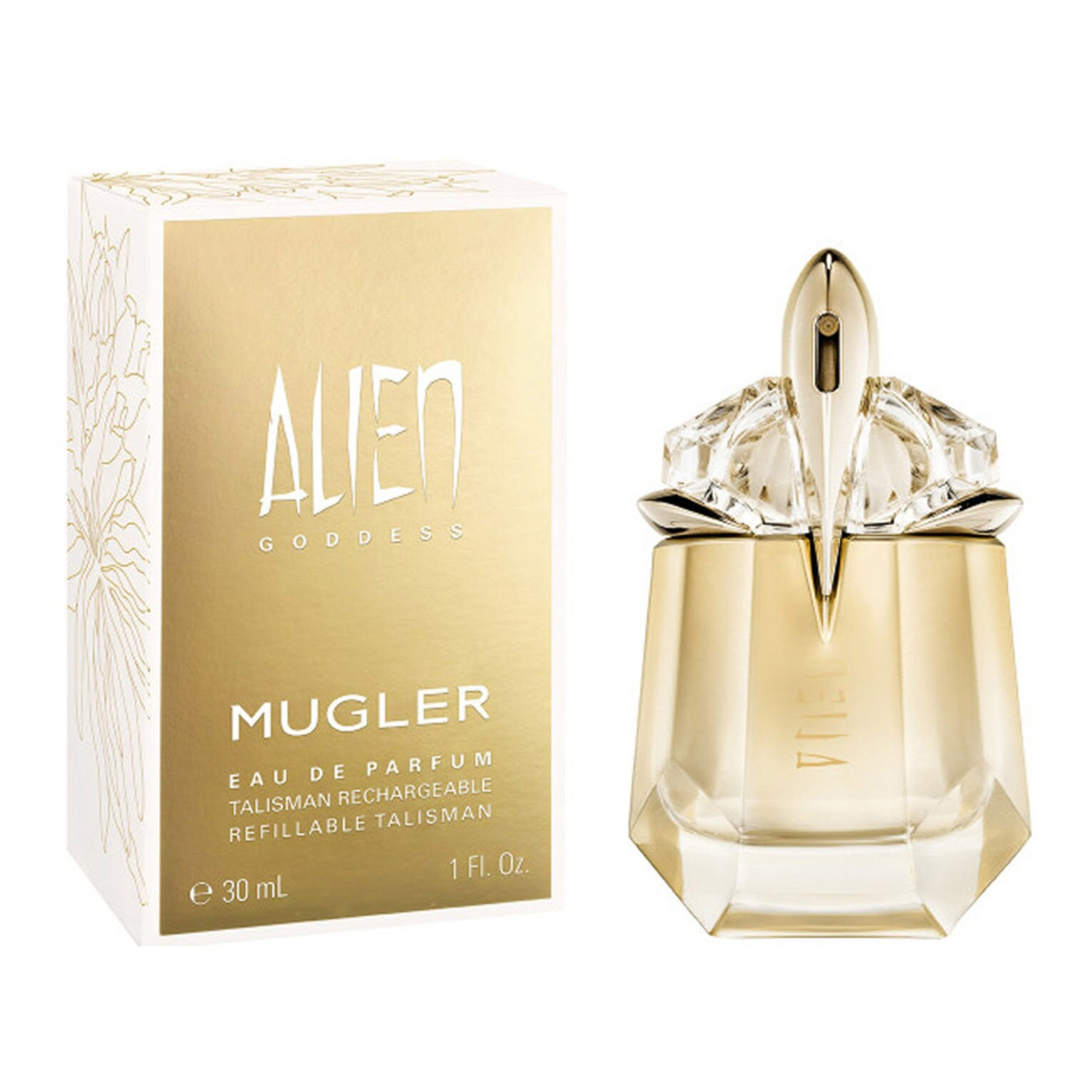 парфюмерная вода mugler recargable alien goddess 90 мл Парфюмерная вода Mugler Recargable Alien Goddess, 30 мл