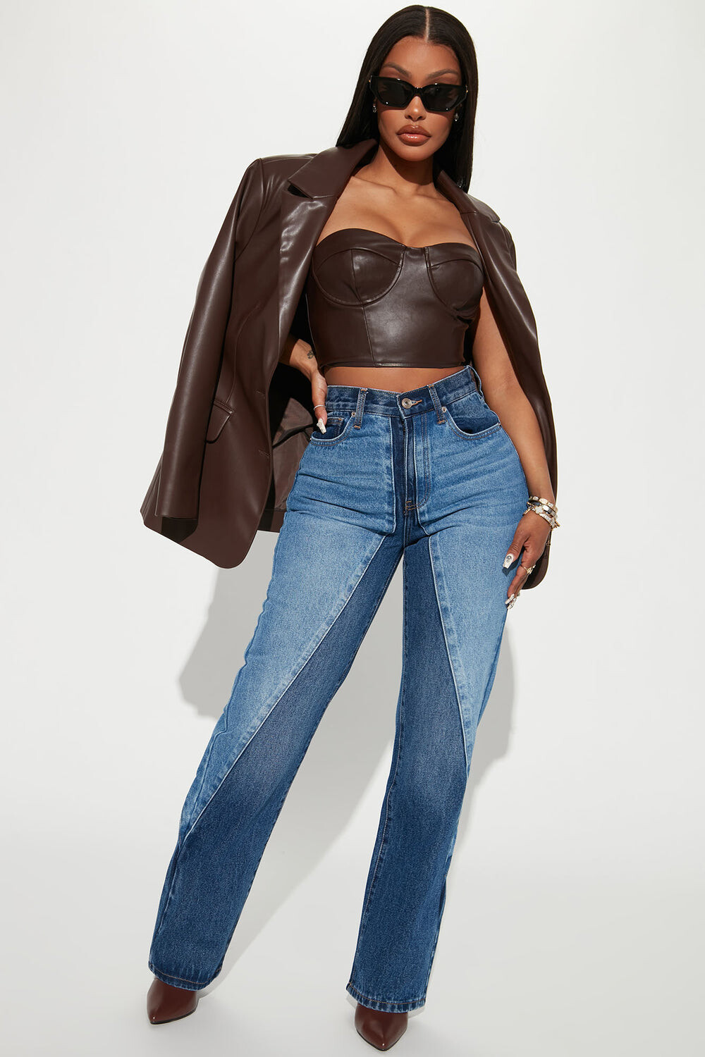 

Джинсы Fashion Nova FN24292FT08, синий