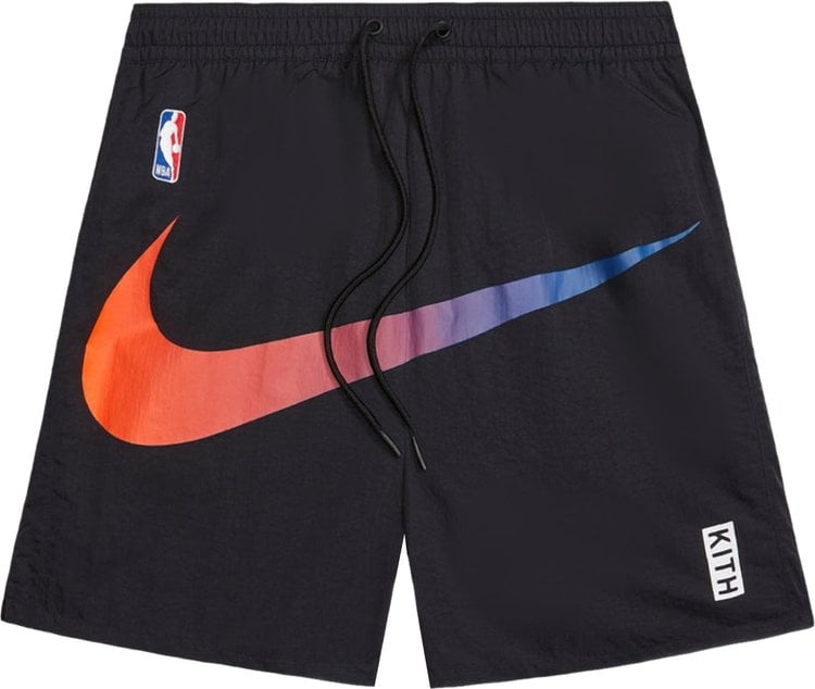 Шорты Kith & Nike For New York Knicks Short 'Black', черный - фото