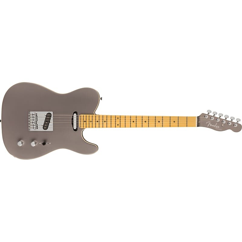 

Fender Aerodyne Special Telecaster Guitar, Maple, Dolphin Grey Metallic 0252202343