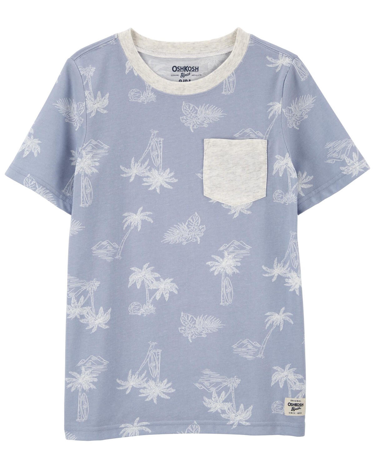 

Футболка Kid Tie-Dye из джерси Carter's, синий