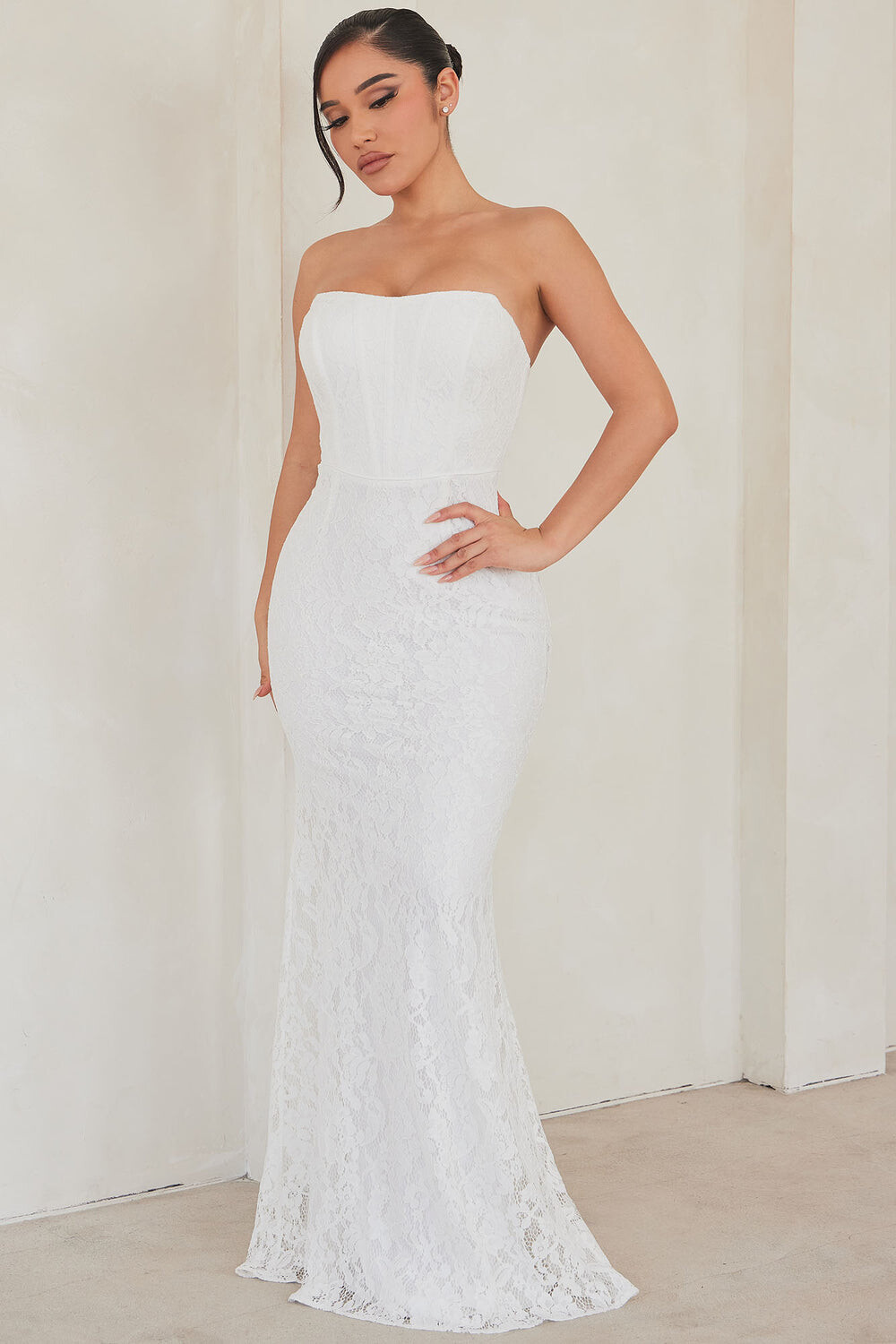 

Платье Fashion Nova MF21540, белый