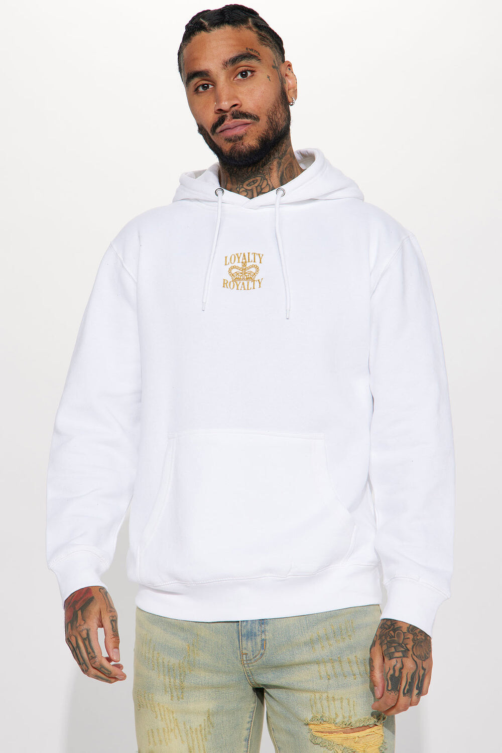

Худи Fashion Nova TFAF1408, белый