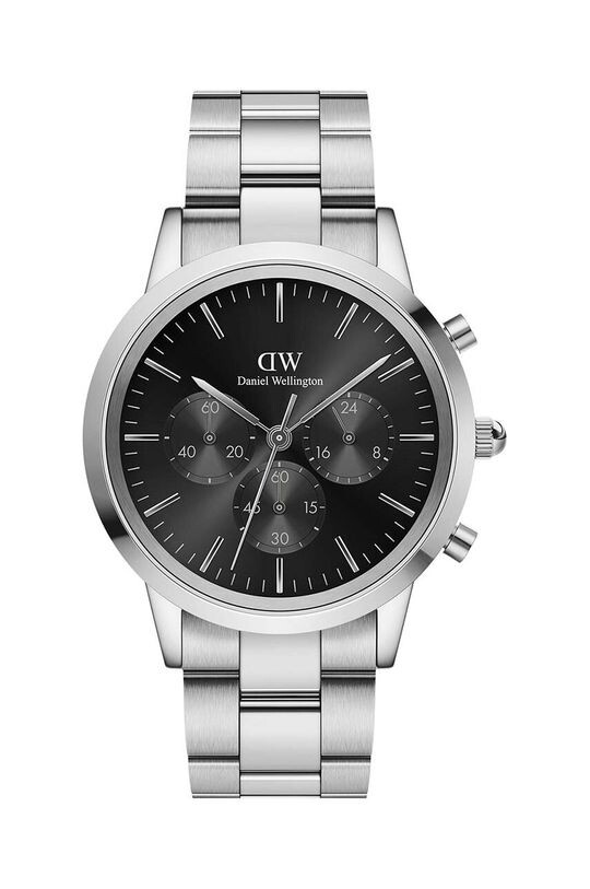 

Часы Iconic с хронографом Daniel Wellington, серебро