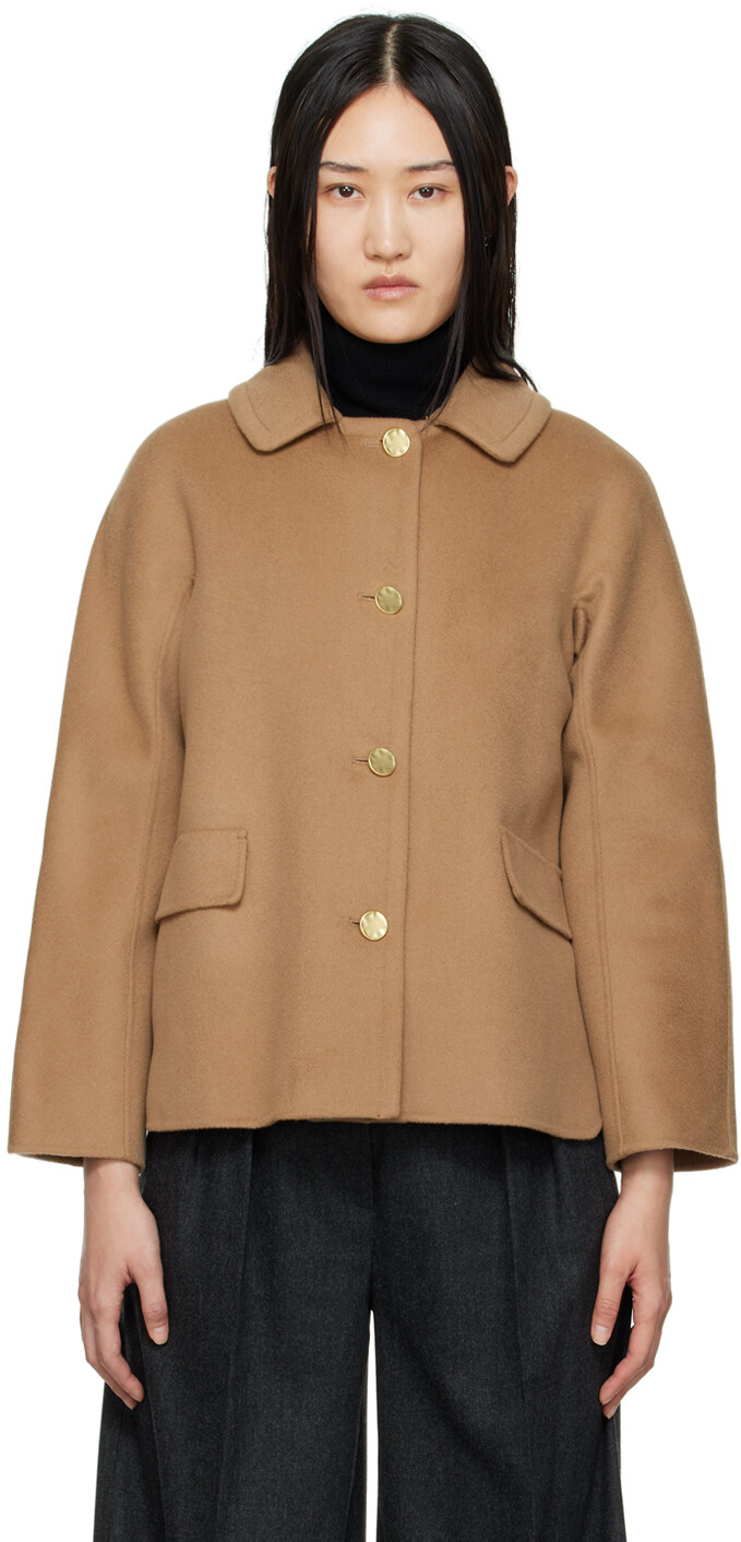 

Коричневое пальто Sogno S Max Mara
