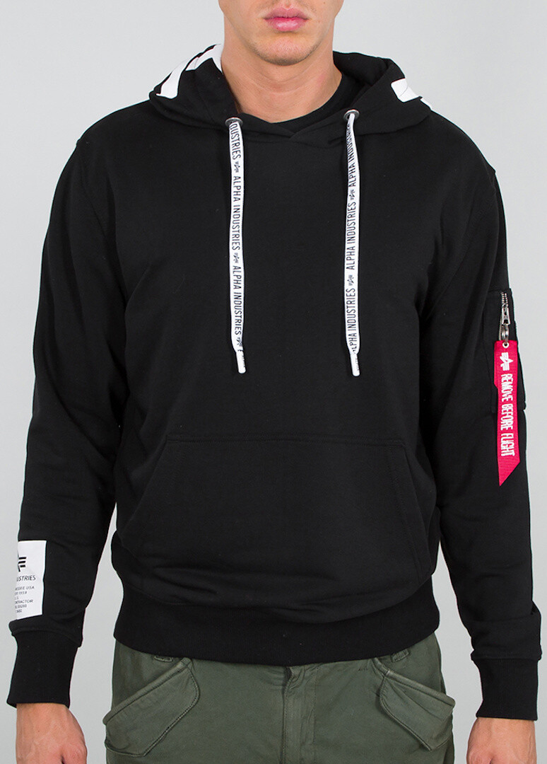 

Кофта Alpha Industries Alpha с капюшоном, черный