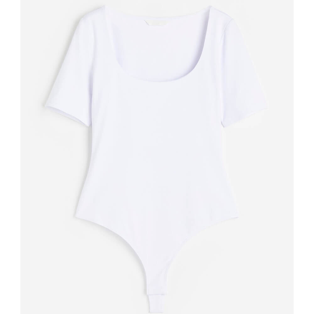 

Боди H&M Short-sleeved Thong, белый