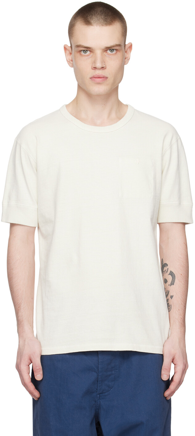 

Футболка Off-White в стиле милитари Nigel Cabourn