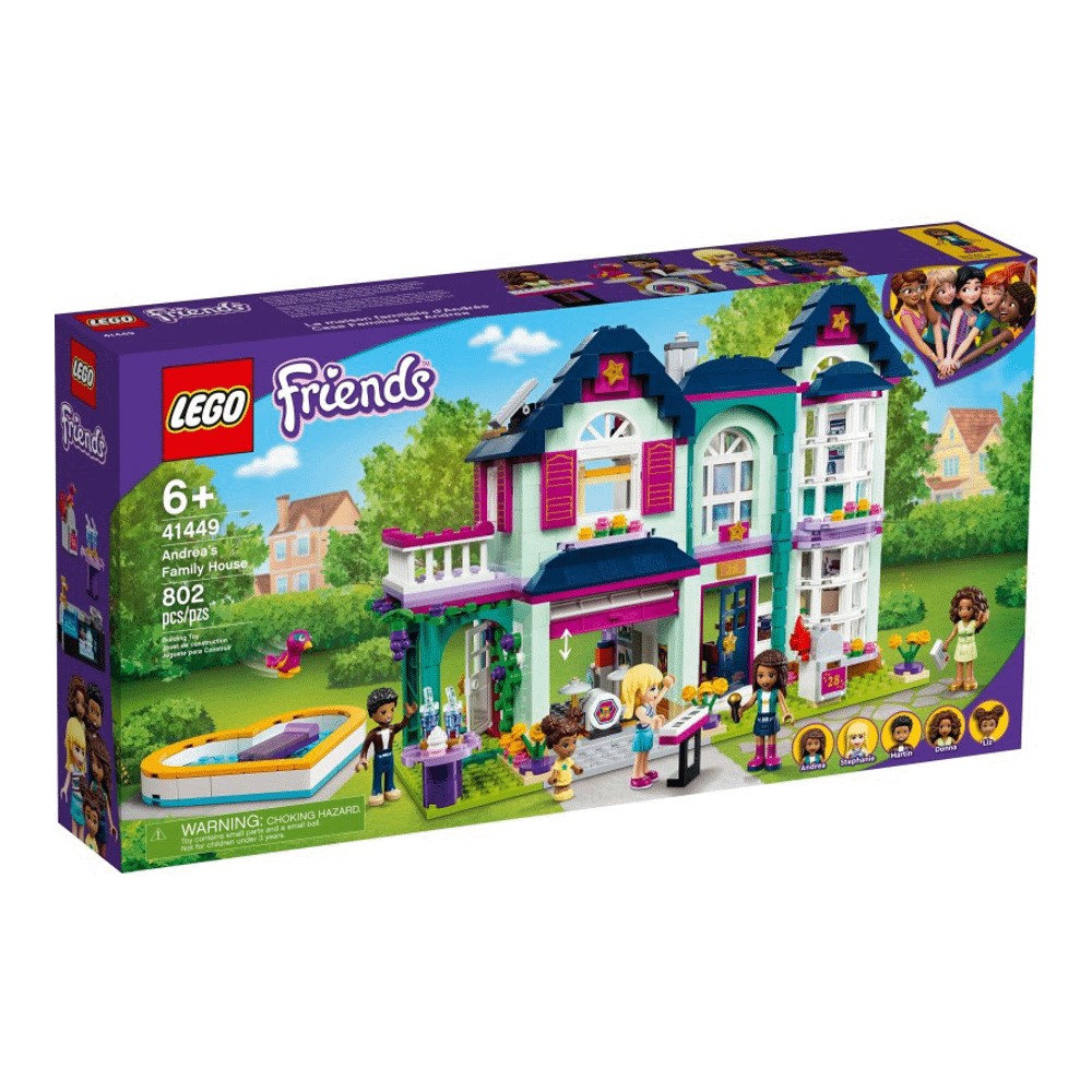 конструктор lego friends 41449 семейный дом андреа Конструктор LEGO Friends 41449 Андреас Хаус