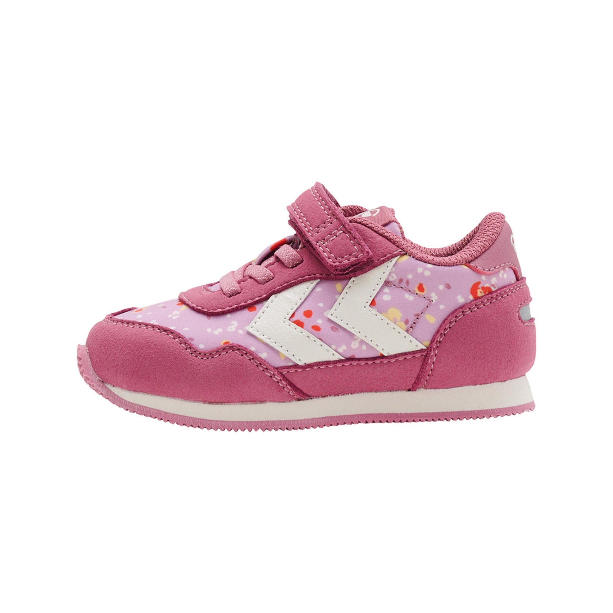 Reflex Infant Sneaker Low Дети унисекс HUMMEL, герань розовая - фото