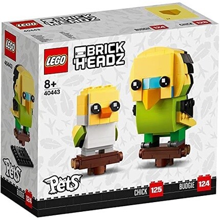 

Фигурка-конструктор Lego 40443 BrickHeadz волнистый попугайчик