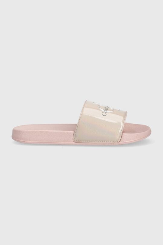 

Детские шлепанцы Calvin Klein Jeans, розовый
