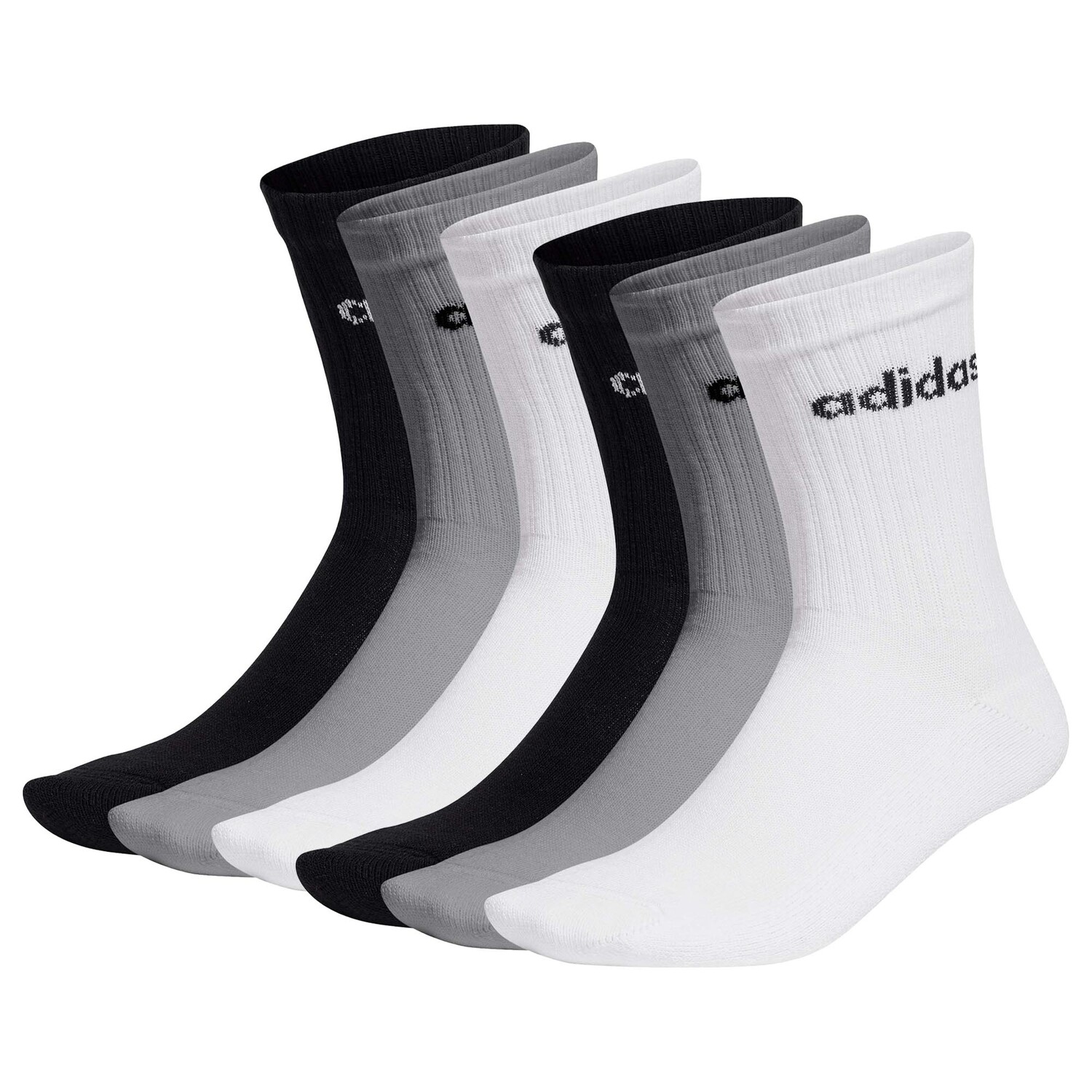 

Носки adidas 6 шт, черный