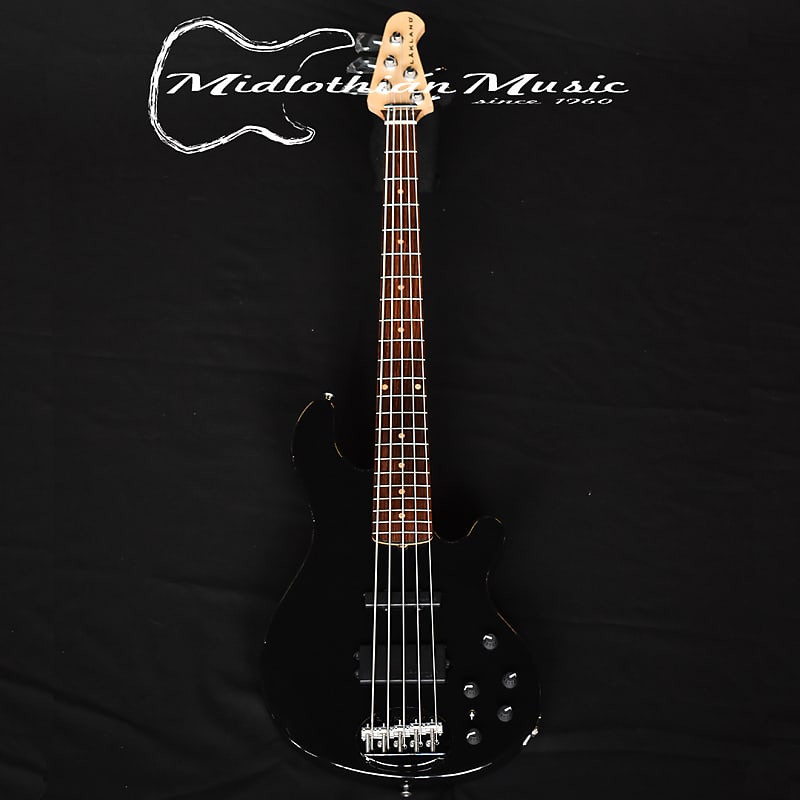 Басс гитара Lakland USA Series 55-94 - 5-String Bass Guitar - Black Gloss цена и фото