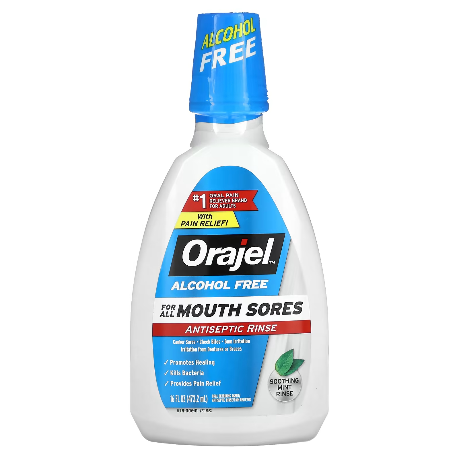 Средство успокаивающее Orajel Antiseptic Rinse с мятой