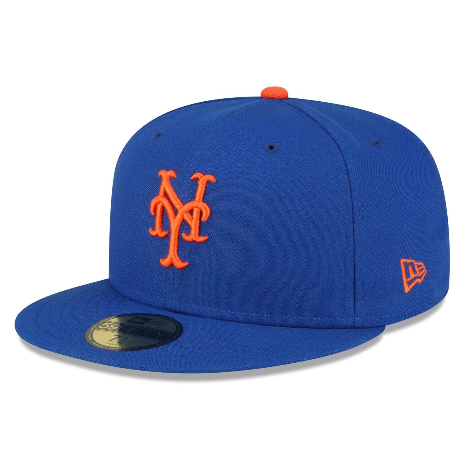 

Мужская облегающая шляпа New Era Royal New York Mets Authentic Collection 59FIFTY