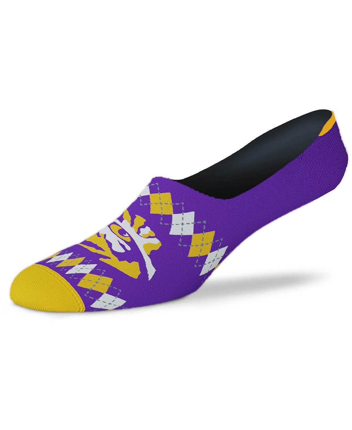 

Женские носки-непоказ LSU Tigers Micro Argyle For Bare Feet