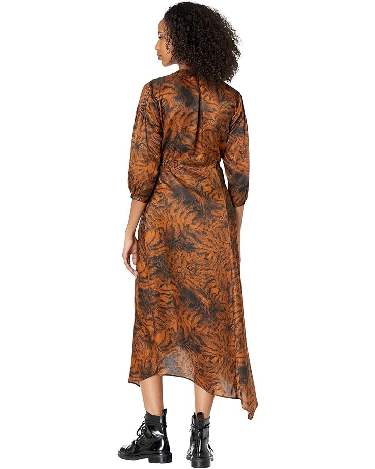 

Платье AllSaints Yuni Grizedale Dress, цвет Copper Brown