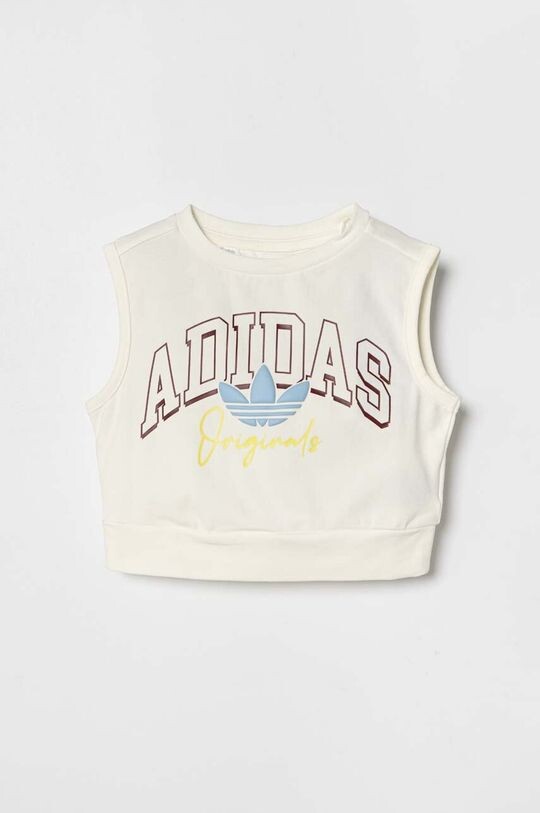 

Детский топ adidas Originals, бежевый