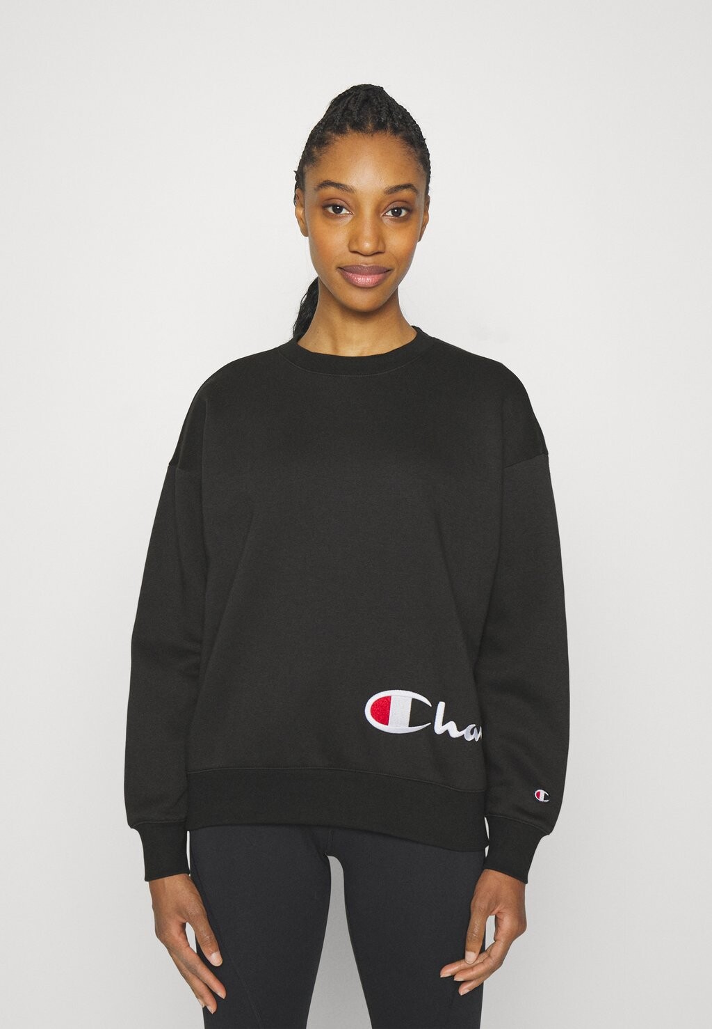 

Толстовка CLASSIC OVERSIZED CREWNECK Champion, черный
