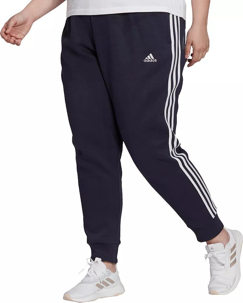 

Женские флисовые брюки с 3 полосками Adidas Essentials