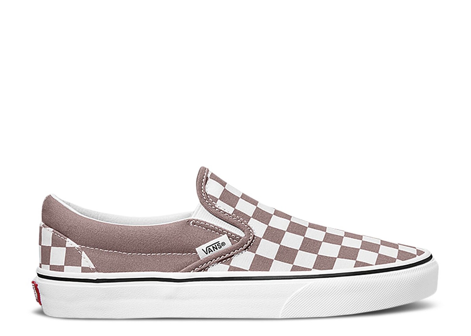 

Кроссовки Vans Classic Slip-On 'Checkerboard - Antler', коричневый