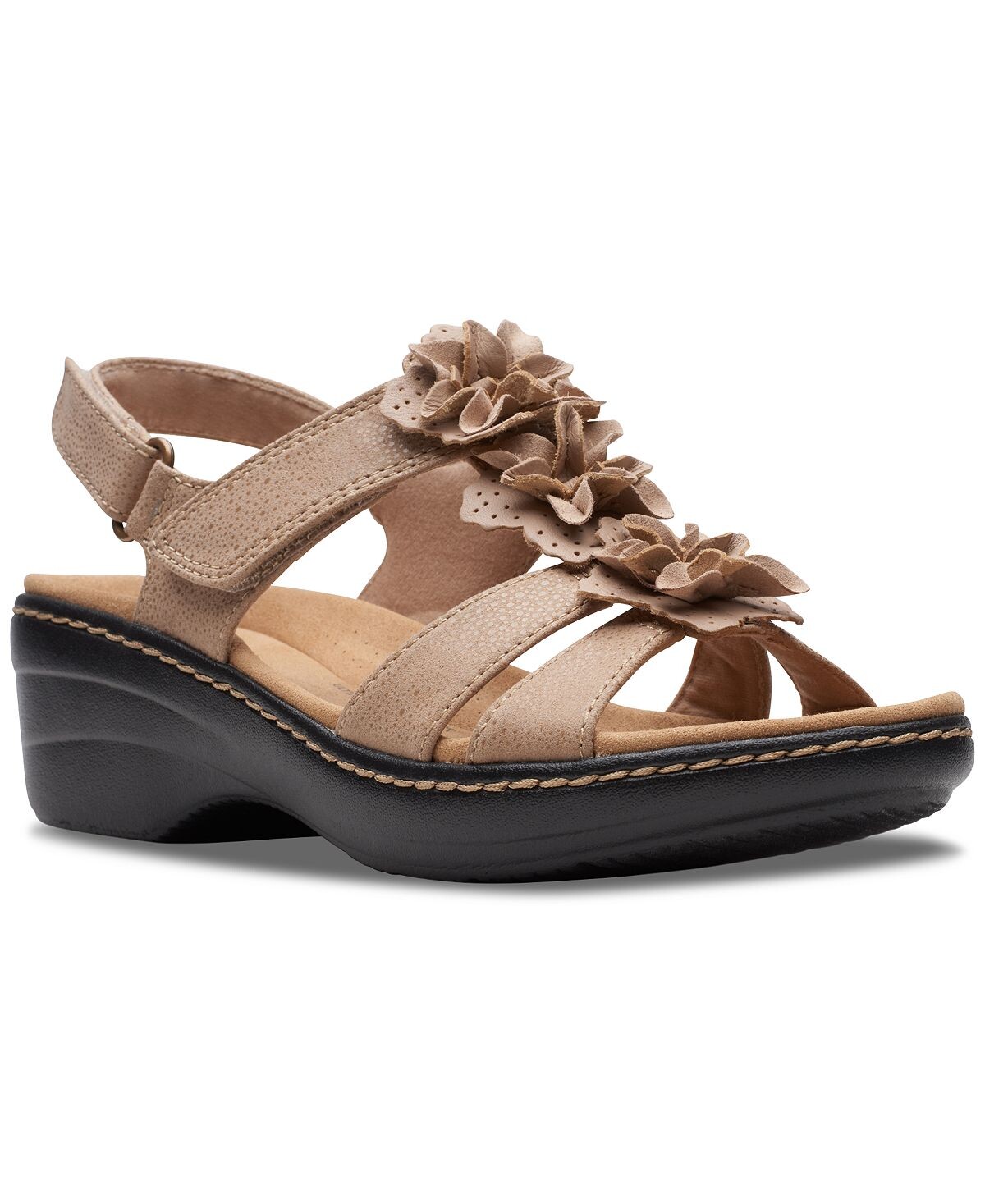 

Женские босоножки Merliah Sheryl с декорированной пяткой на пятке Clarks