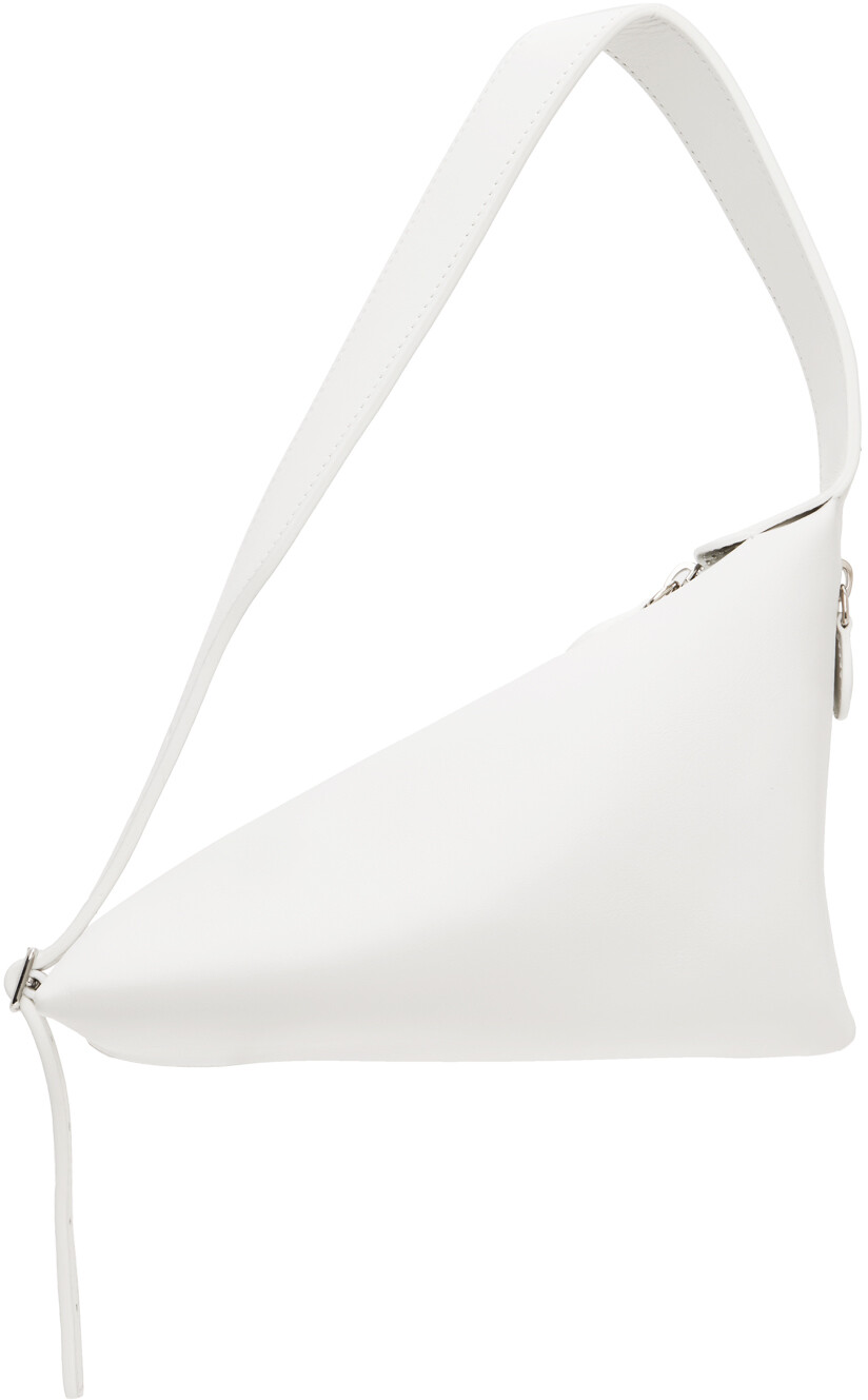 

Белая сумка через плечо \The One\"" Courrèges