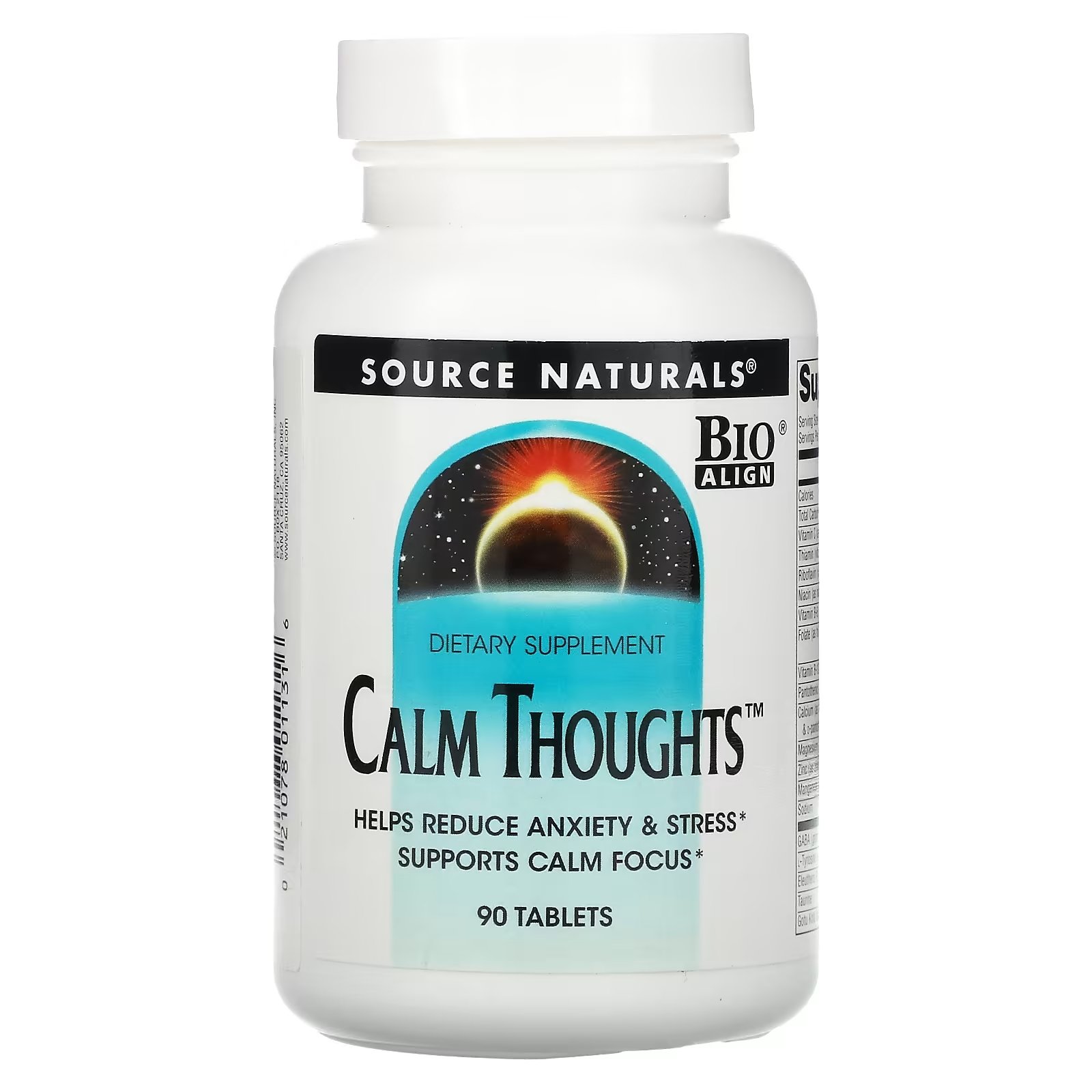 Source Naturals Calm Thoughts, 90 таблеток - фото