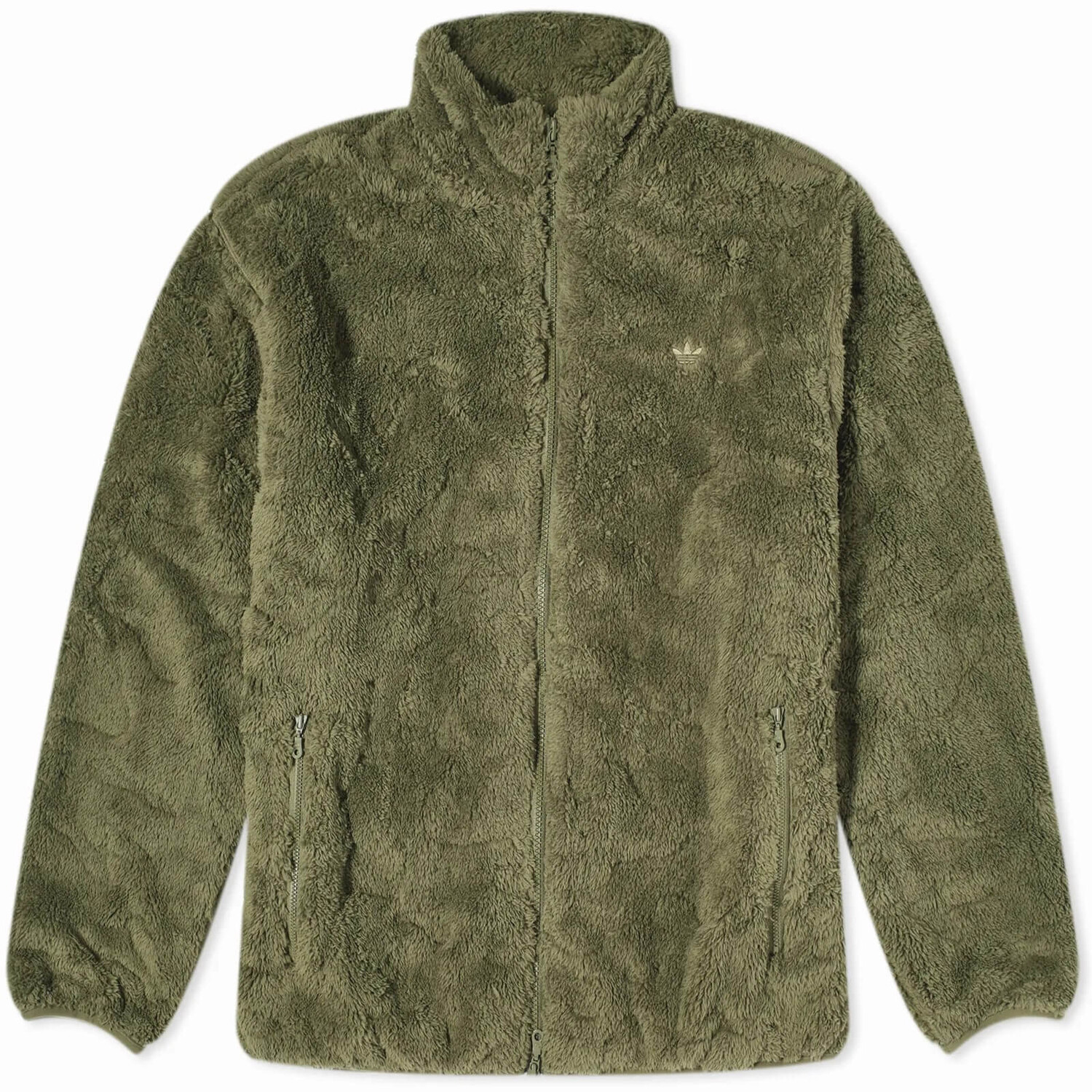 

Флисовая толстовка на молнии Adidas Adventure Camo, зеленый