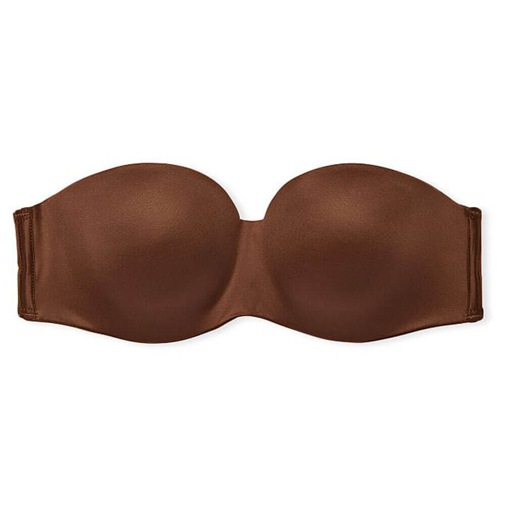 

Бюстгальтер на легкой подкладке Victoria's Secret Body by Victoria Strapless, коричневый