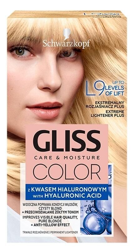 

Schwarzkopf Gliss Color L9 Rozjaśniacz отбеливатель для волос, 142 ml