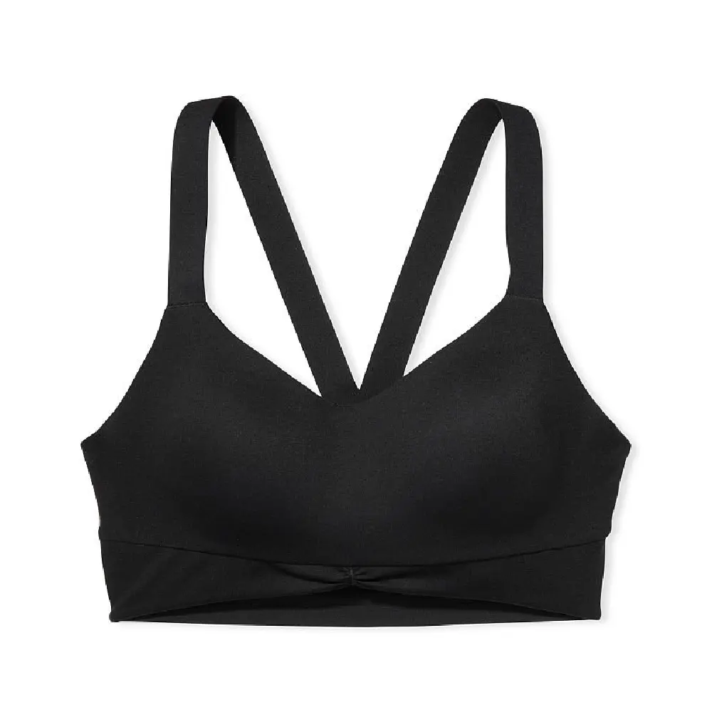 

Спортивный бюстгальтер Victorias Secret Love Cloud Ruched Sports, черный