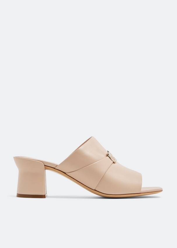 

Сандалии FERRAGAMO Ornella sandals, бежевый